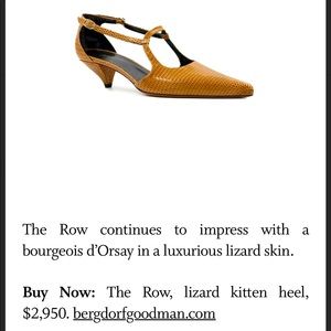 Bourgeoisie Salome Lizard Pump